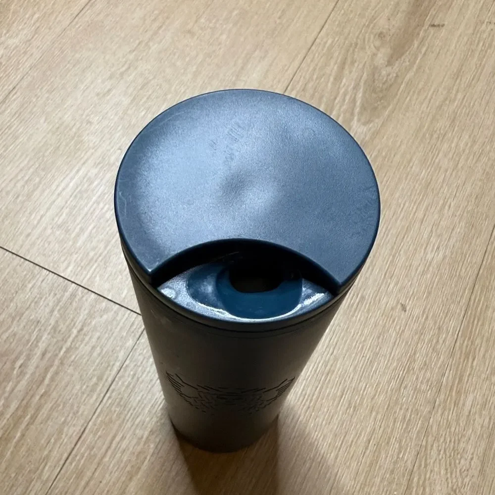 2022 Starbucks Matte Blue Tumbler 16 oz